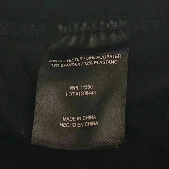 Vintage Y2K Low Rise Black Sweatpant Joggers by 32 Degrees Heat - Picture 8 of 8